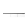Hanah Home Francy 180 Soporte para TV Antracita y Blanco